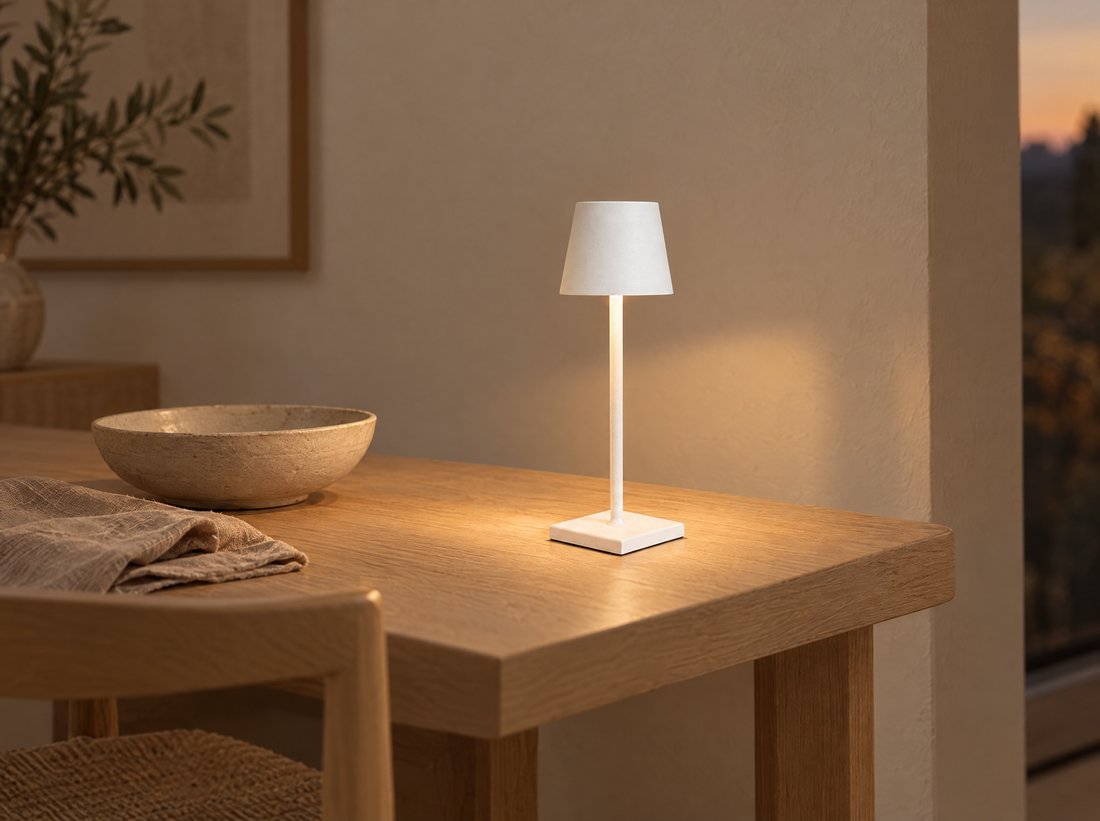 Aluminum Cordless Table Lamp