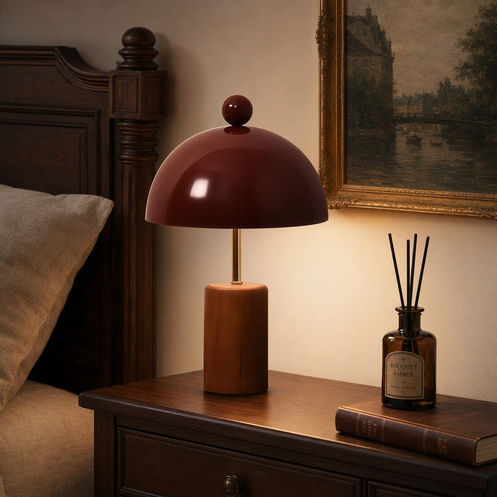 Wood Table Lamp