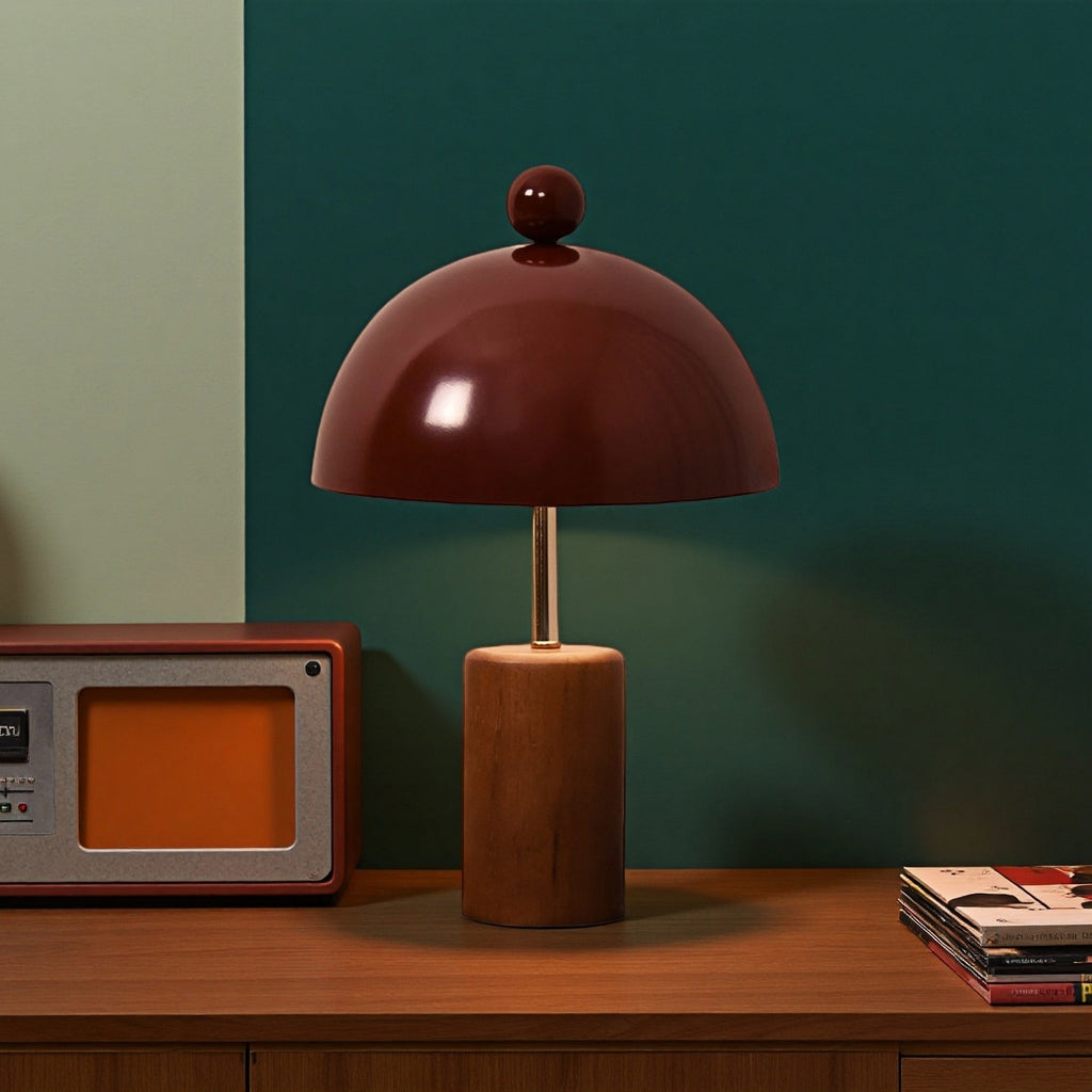 Wood Table Lamp