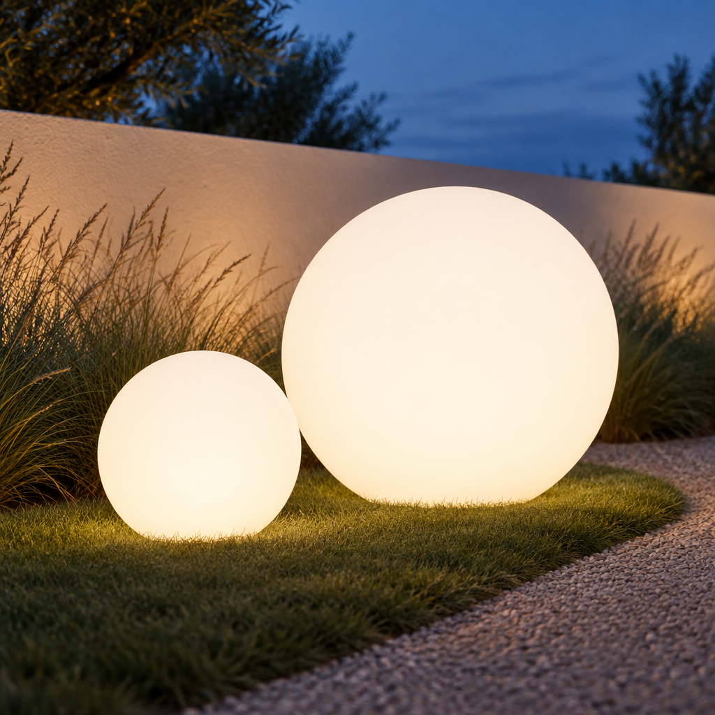 Outdoor LED Globe Light