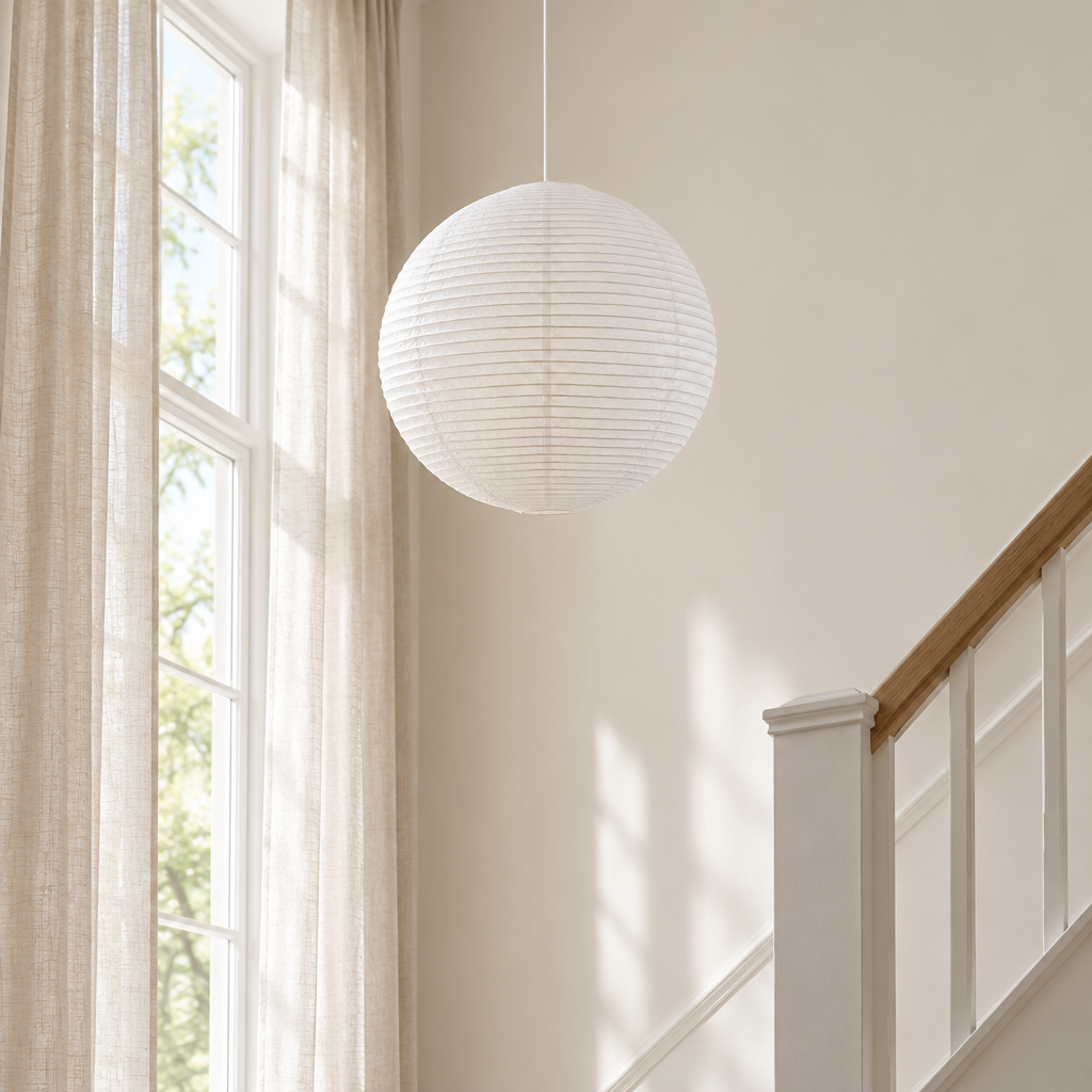 Paper Globe Pendant Light